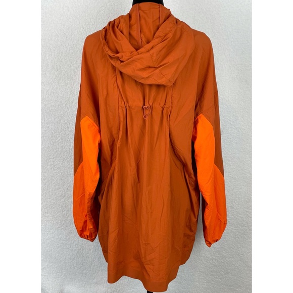 Y-3 • Yohji Yamamoto Adidas Orange Hooded Windbreaker Jacket - Picture 9 of 16